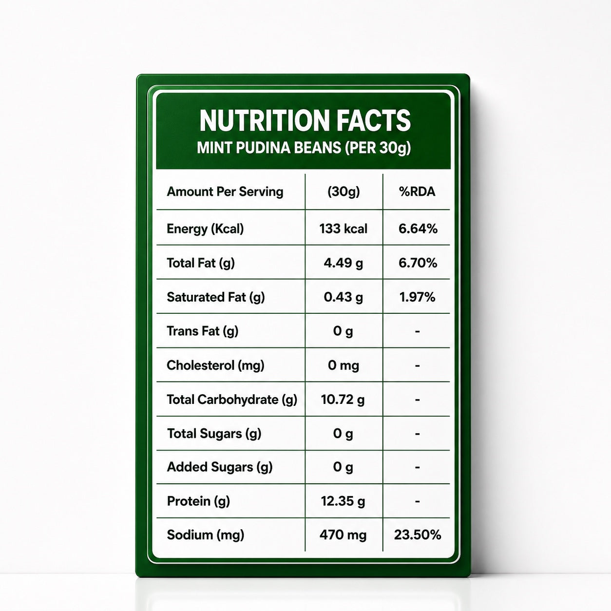 YOKU Minty Crunch Edamame | Roasted High Protein Snack | Vegan & Gluten Free | 30g