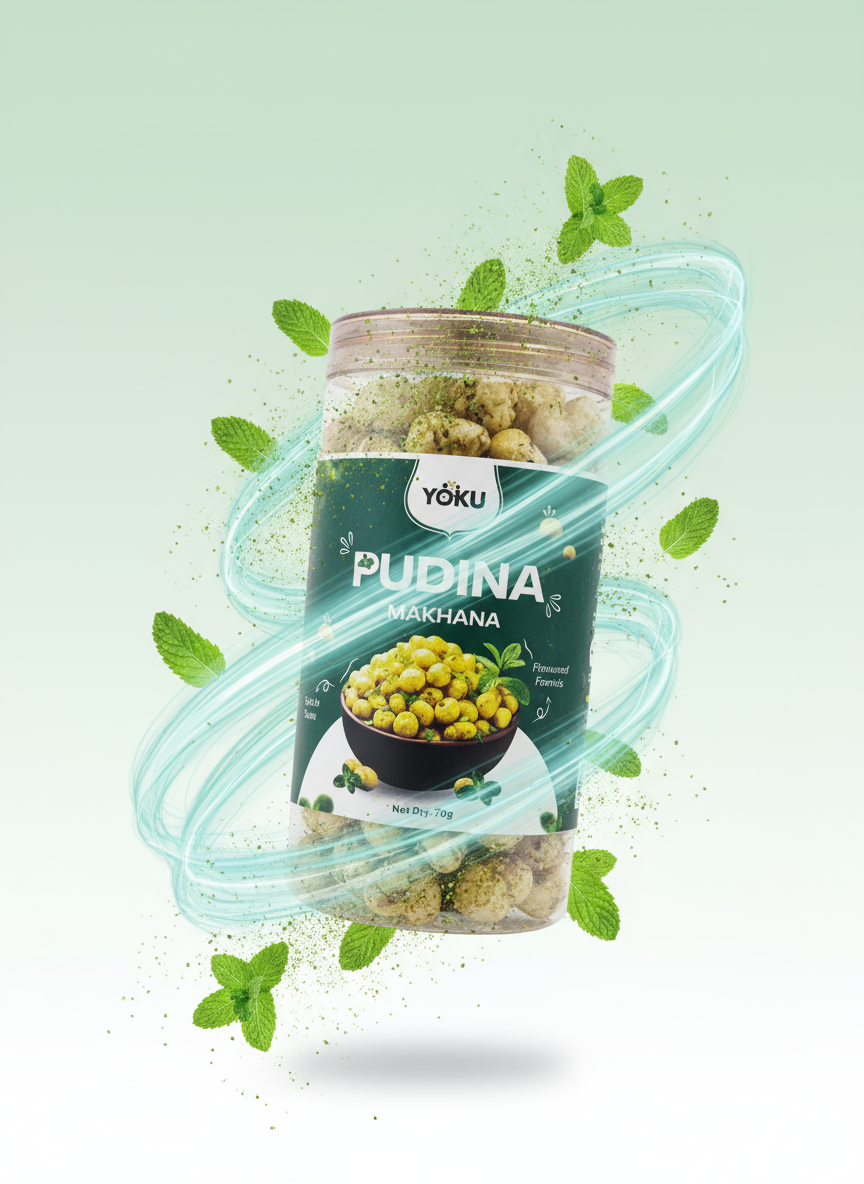 Pudina Roasted Makhana – 70g
