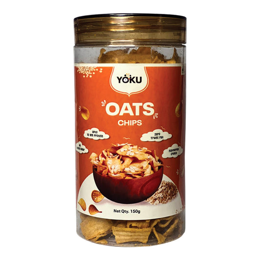 YOKU Oats Chips | Baked, High-Fibre & Guilt-Free Snack