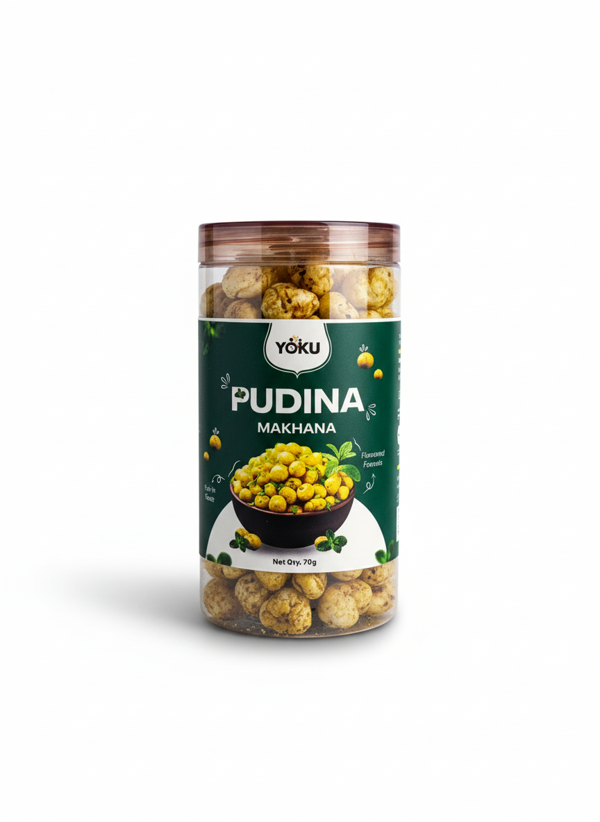Pudina Roasted Makhana – 70g