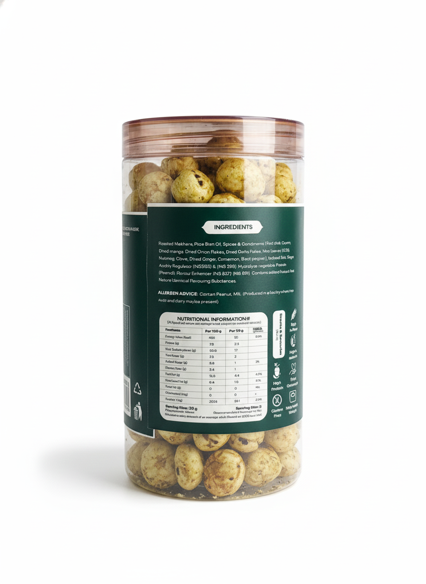 Pudina Roasted Makhana – 70g